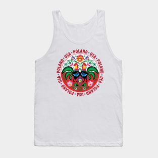 Poland For USA Tank Top